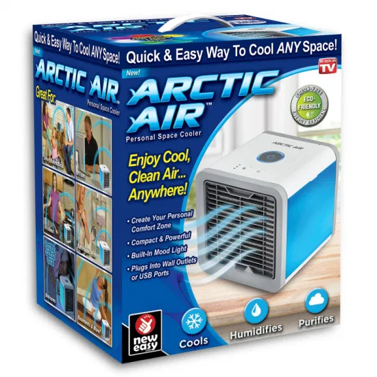 Ontel Arctic Air Ultra、蒸発空気クーラー、パーソナル スペース クーラー